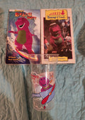 Barney The Dinosaur 90s VHS Lot & Cup
