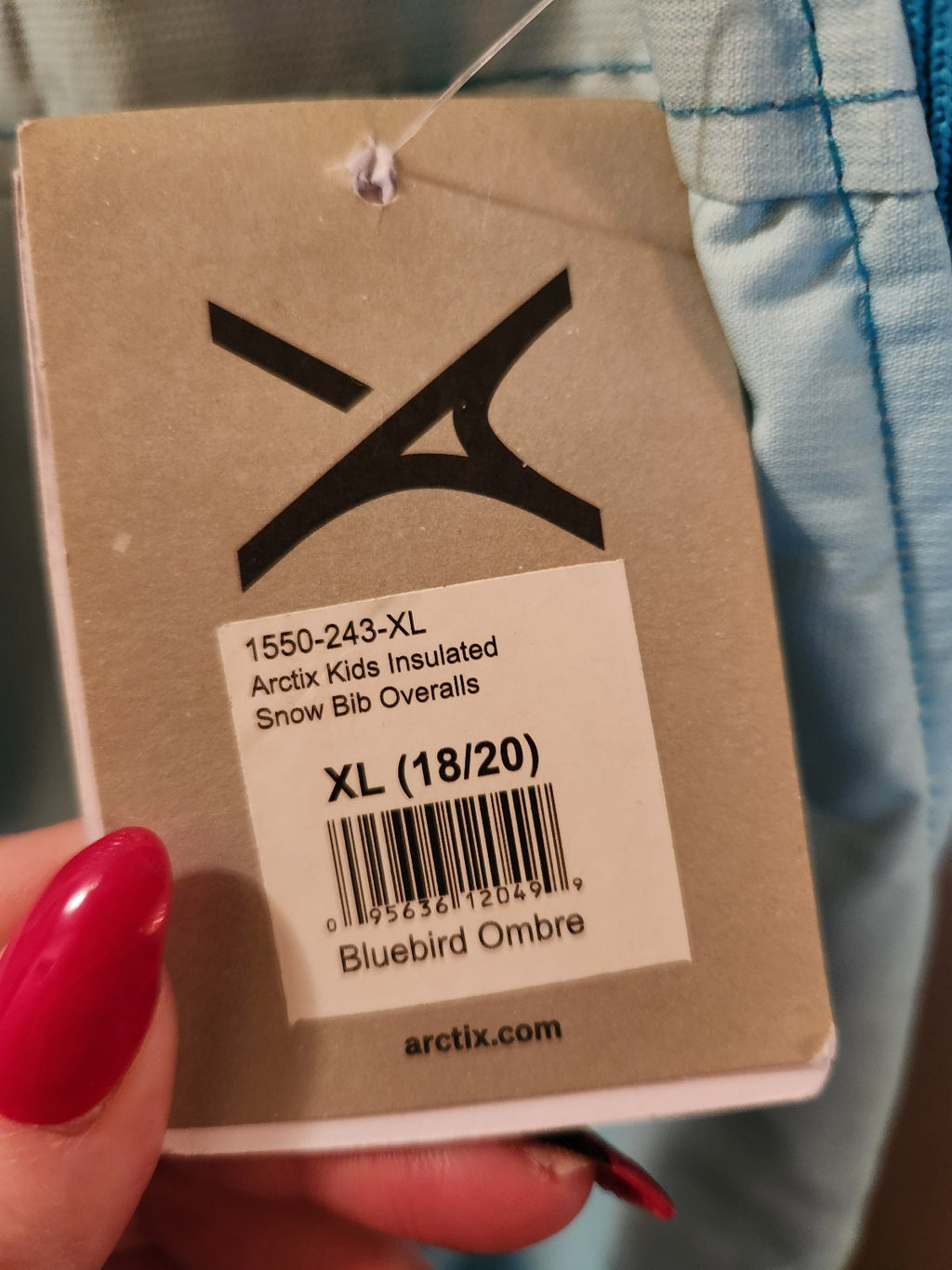 Arctix Kids Insulated Snow Bib Overalls XL NWT