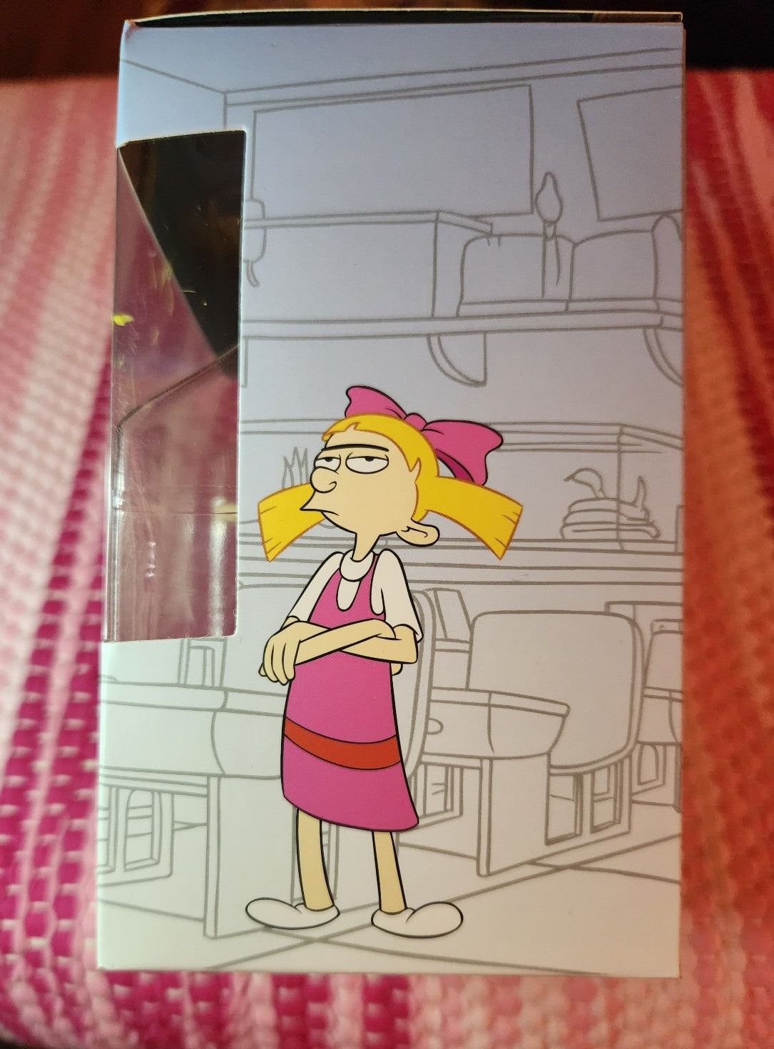 Hey Arnold Helga Bobblehead By Culturefly Nickbox NWT 2018