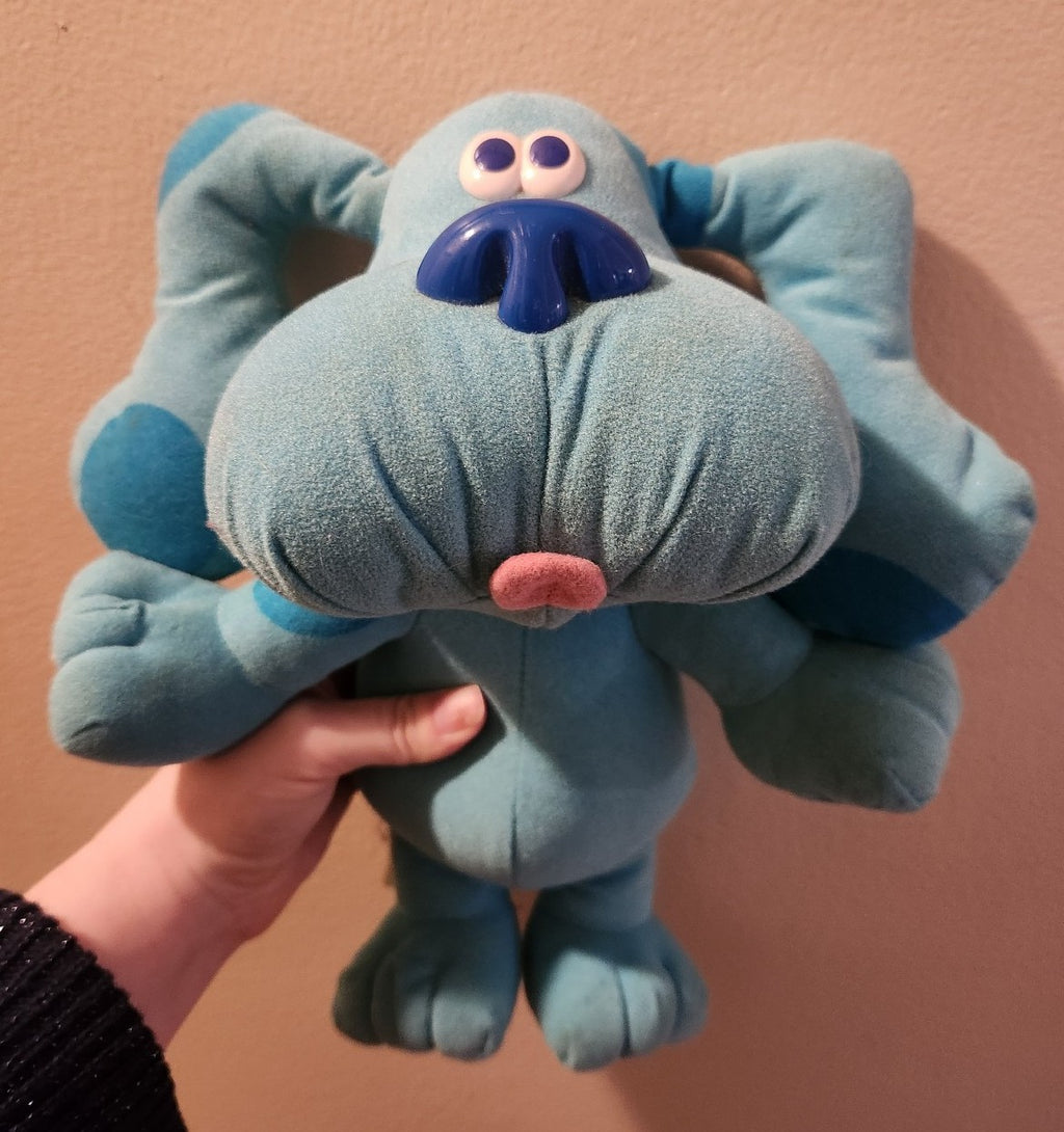 Sing Along Blue 1997 Talking Plush