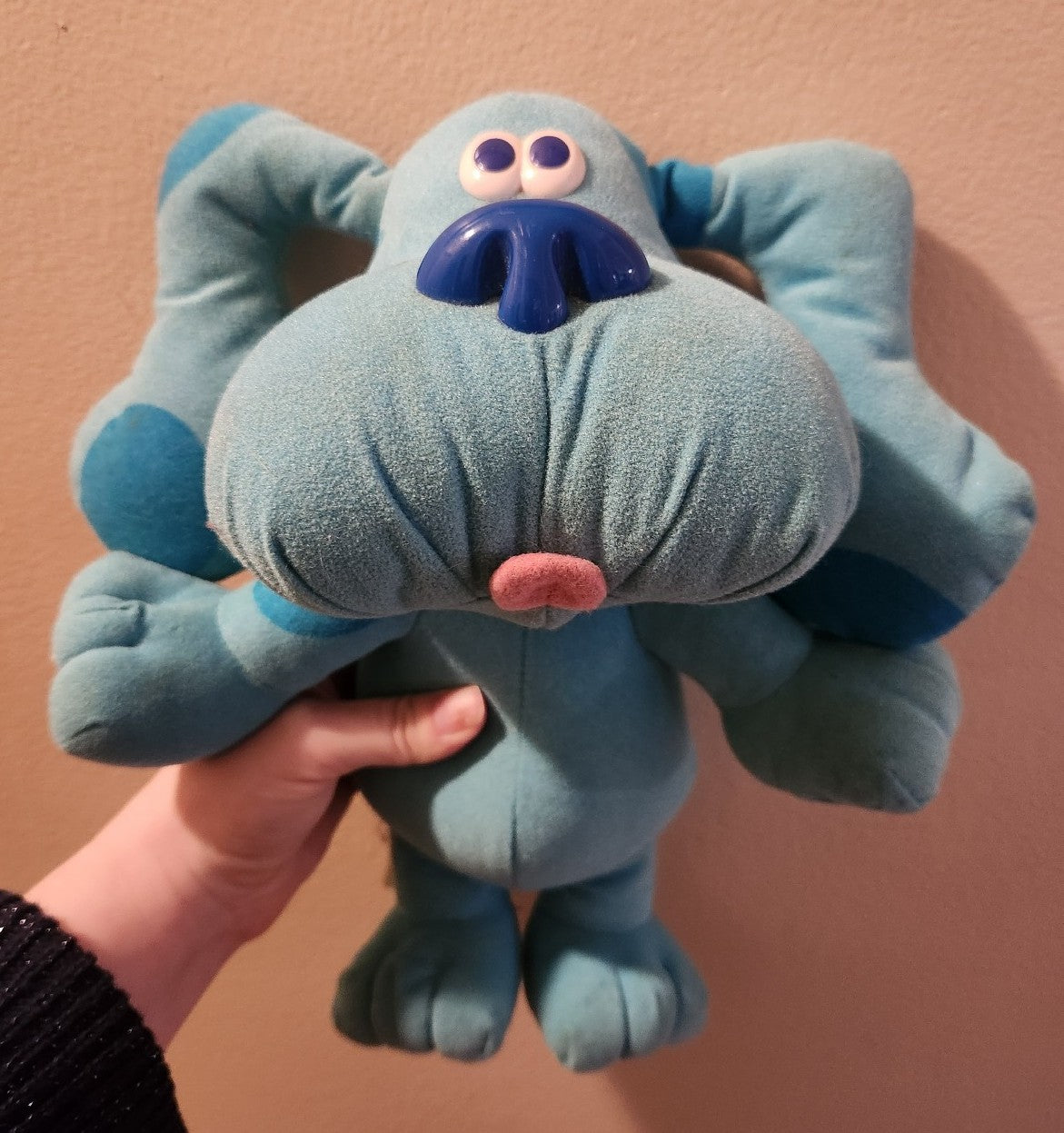 Sing Along Blue 1997 Talking Plush