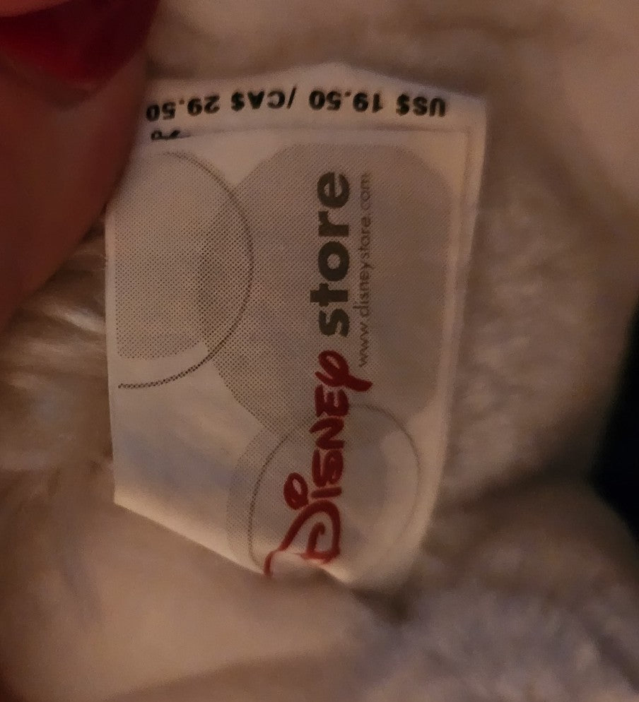 Vintage Disney Store Snowflake Bambi Plush