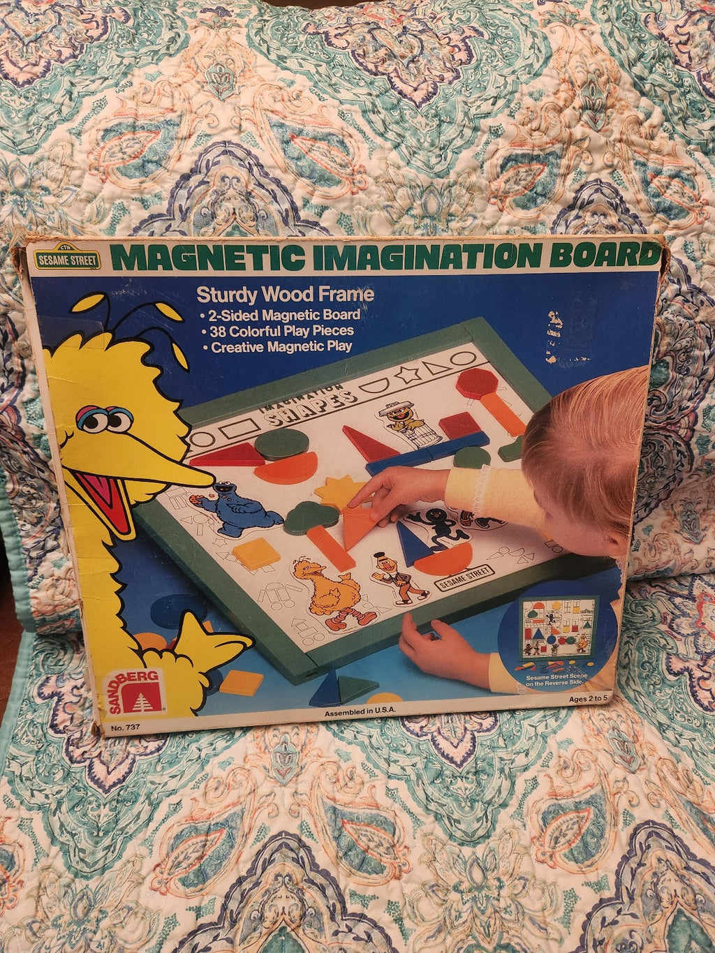 Sesame Street Magnetic Imagination Board