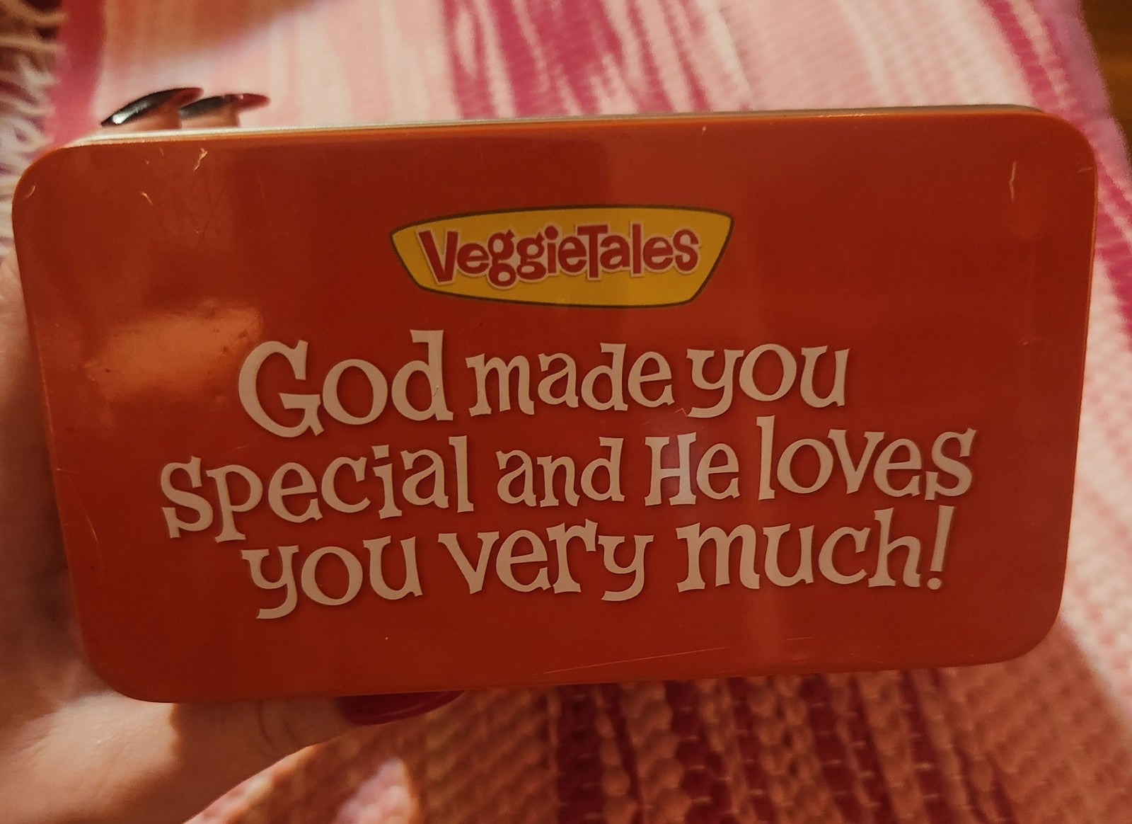 Veggie Tales Bible Stories Collectible Tin & Dvds