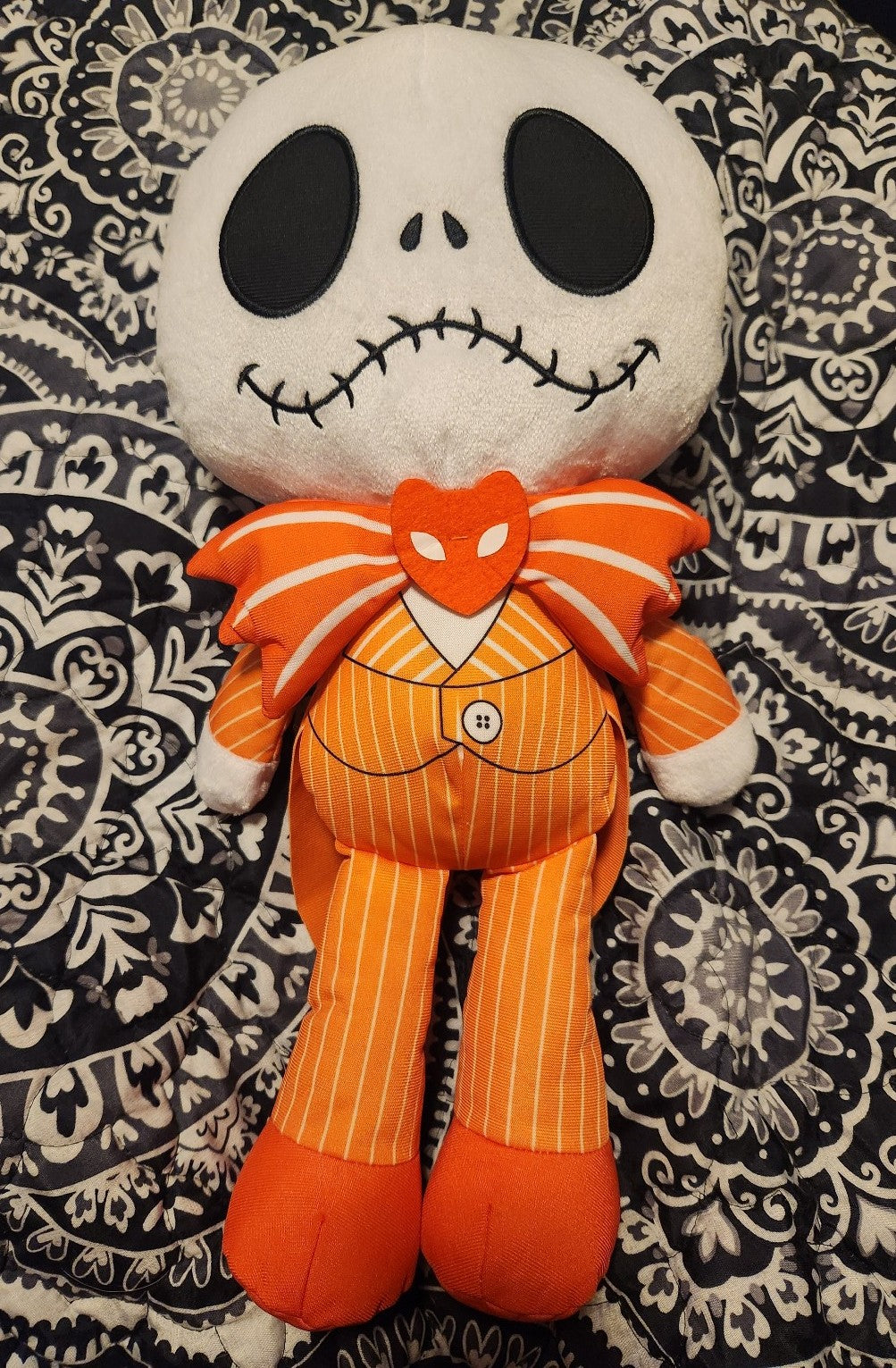 The Nightmare Before Christmas Orange Jack Skellington Plush