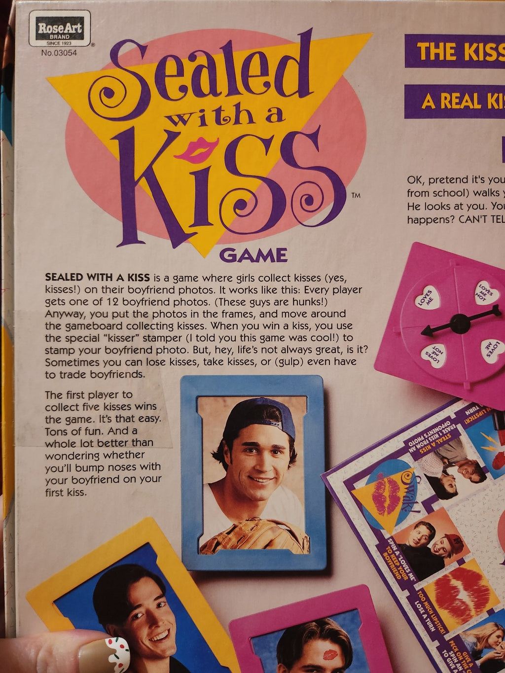 Sealed With A Kiss Board Game 1995