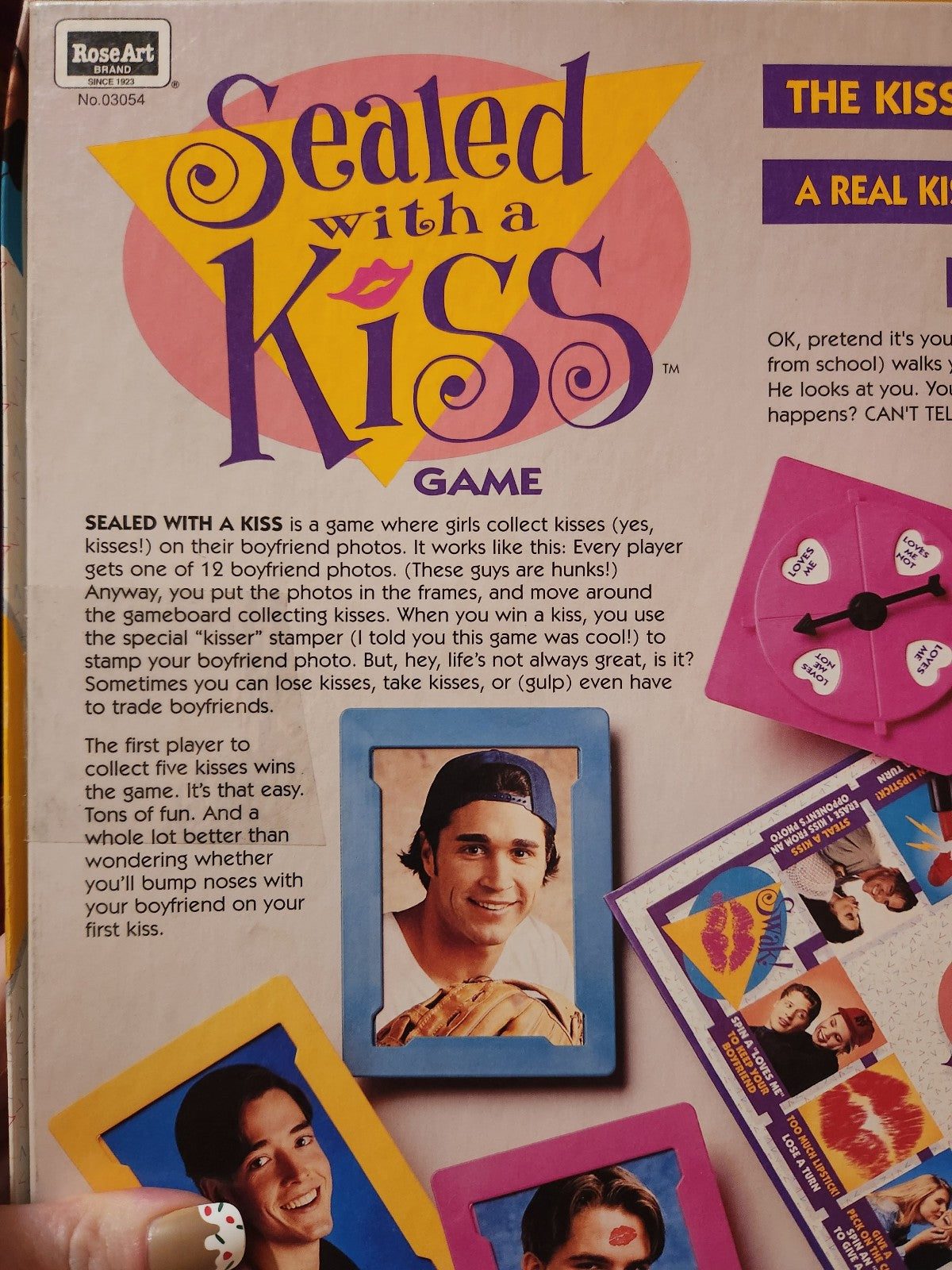Sealed With A Kiss Board Game 1995