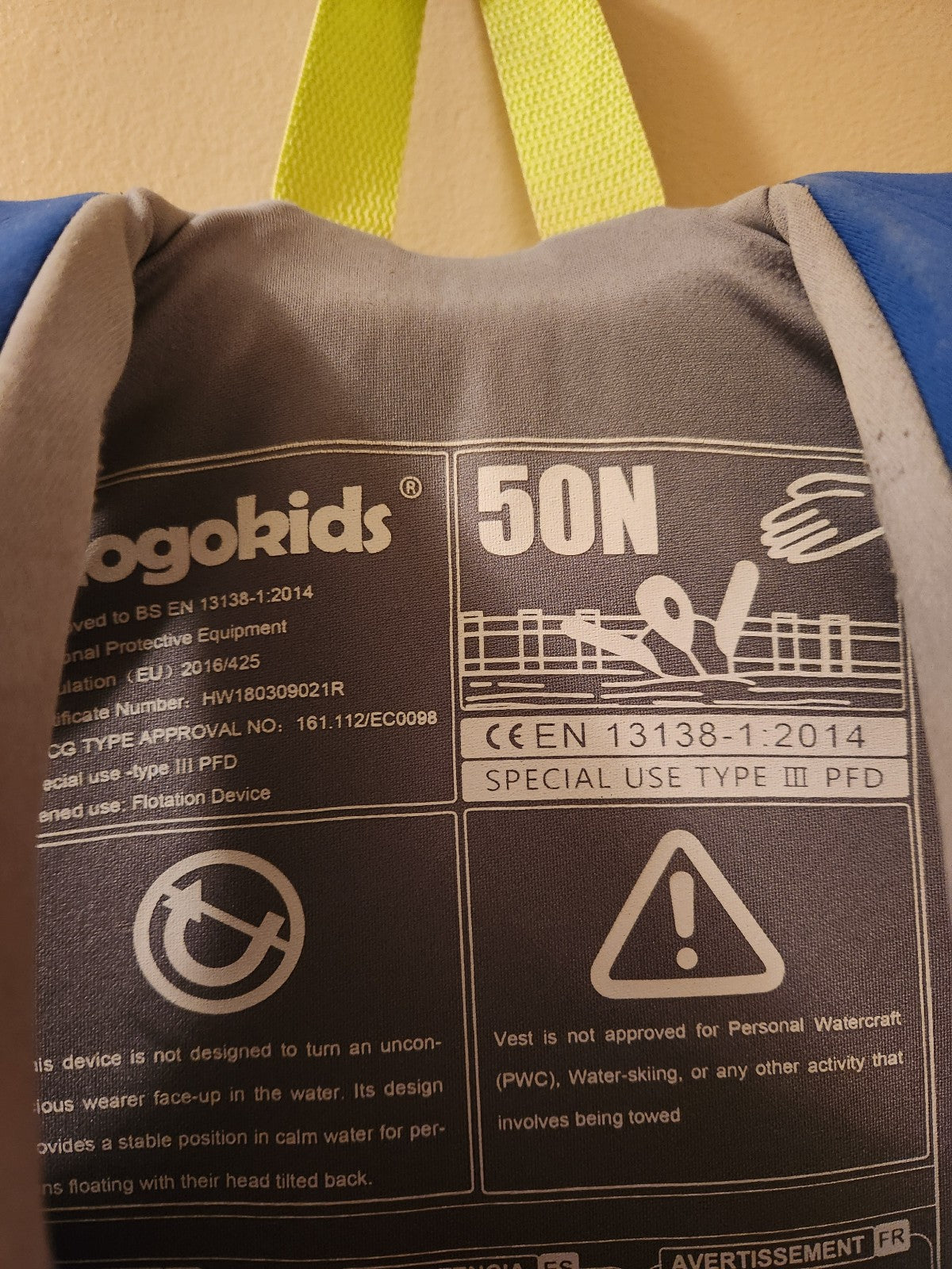 Gogo Kids Swim Vest Kids Life Jacket