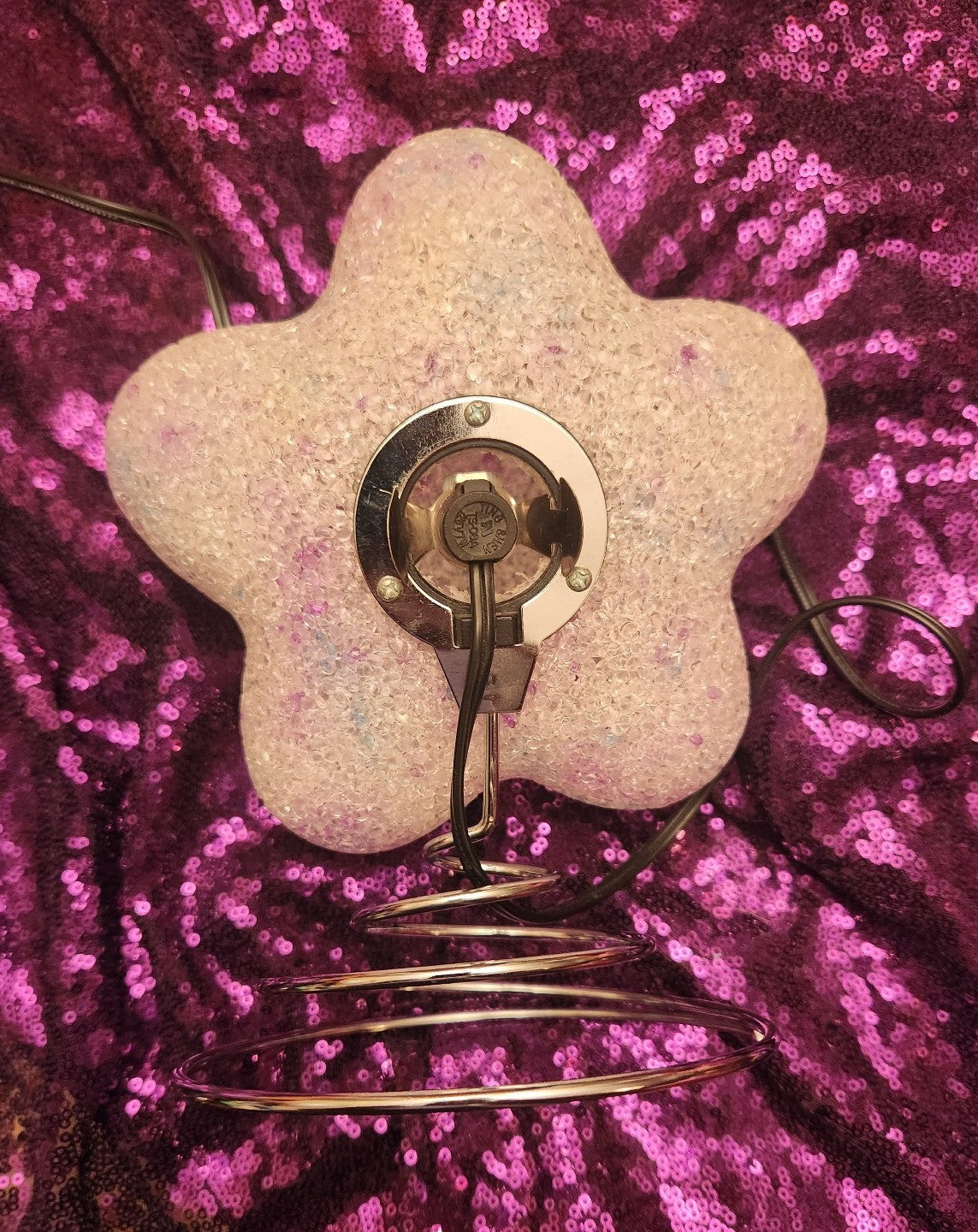 Y2K Beaded Star Lamp