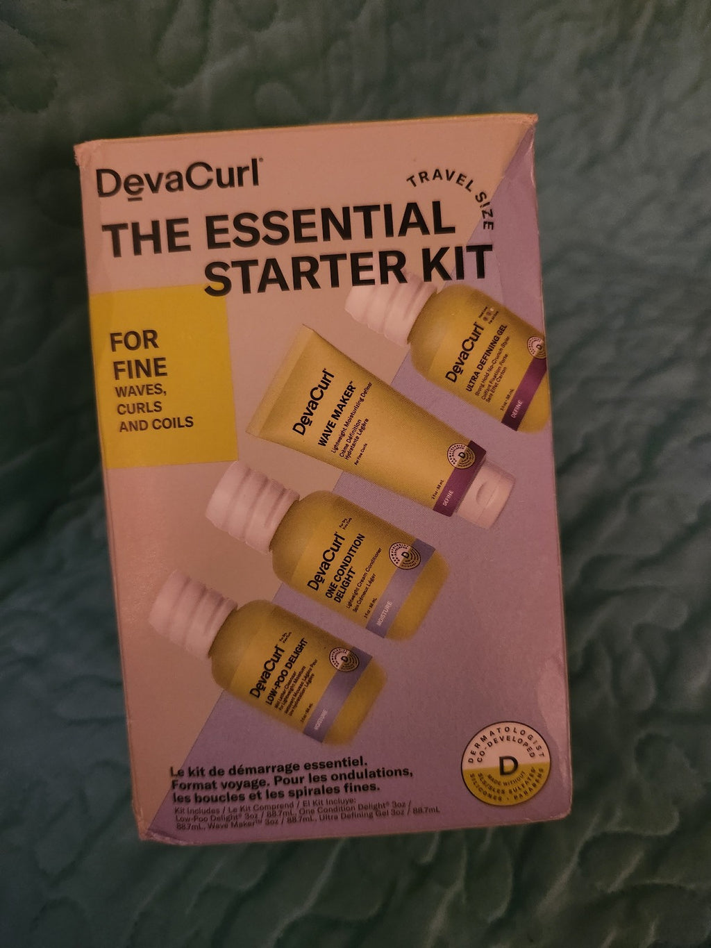 DevaCurl The Essential Starter Kit For Waves, Curls & Fine Hair NWT