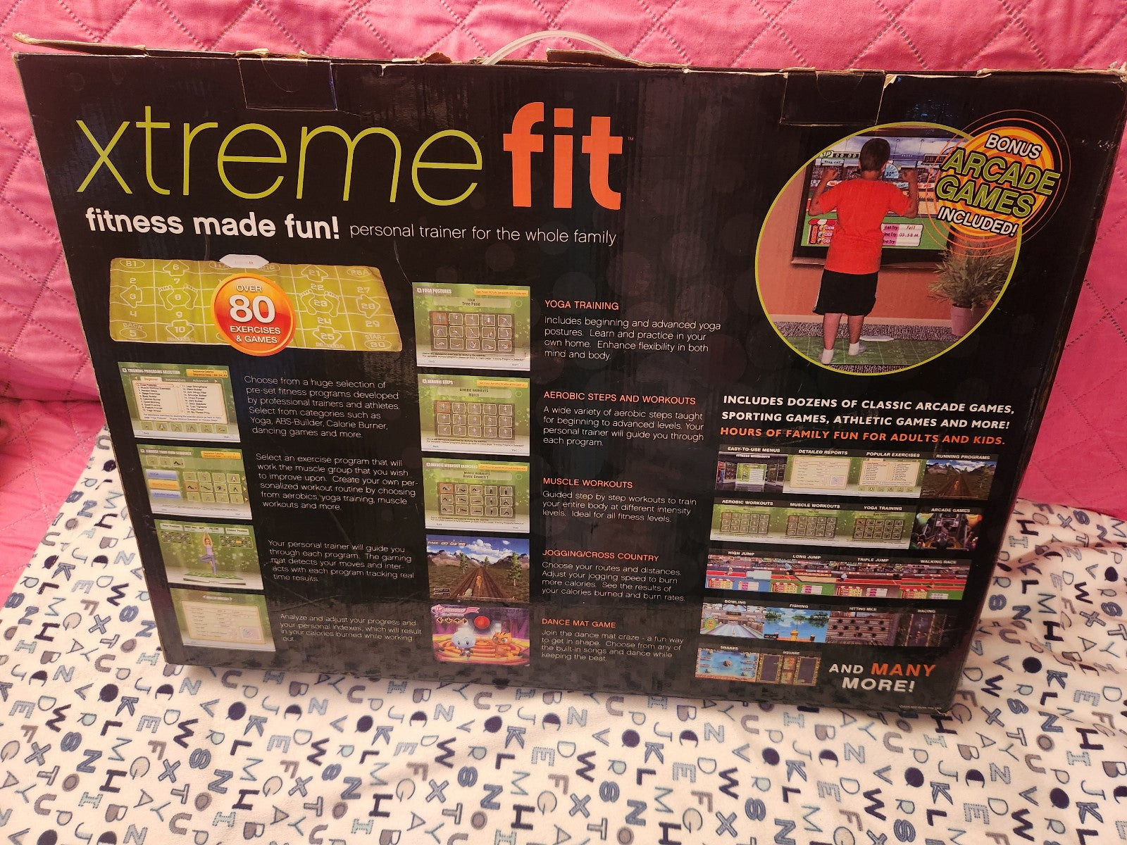 Plug N Play Xtreme Fit Interacting Gaming Mat