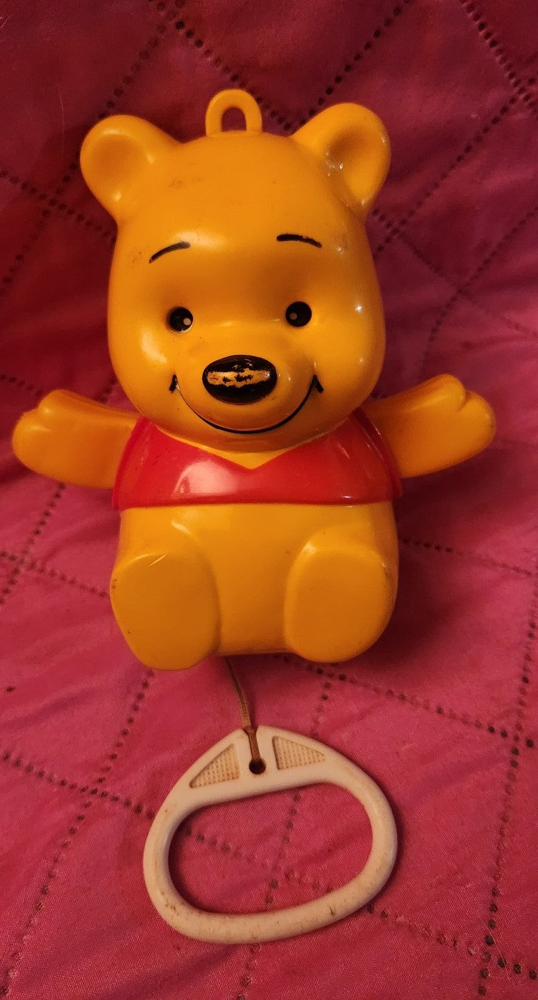 Winnie The Pooh Vintage Pull String Musical Toy