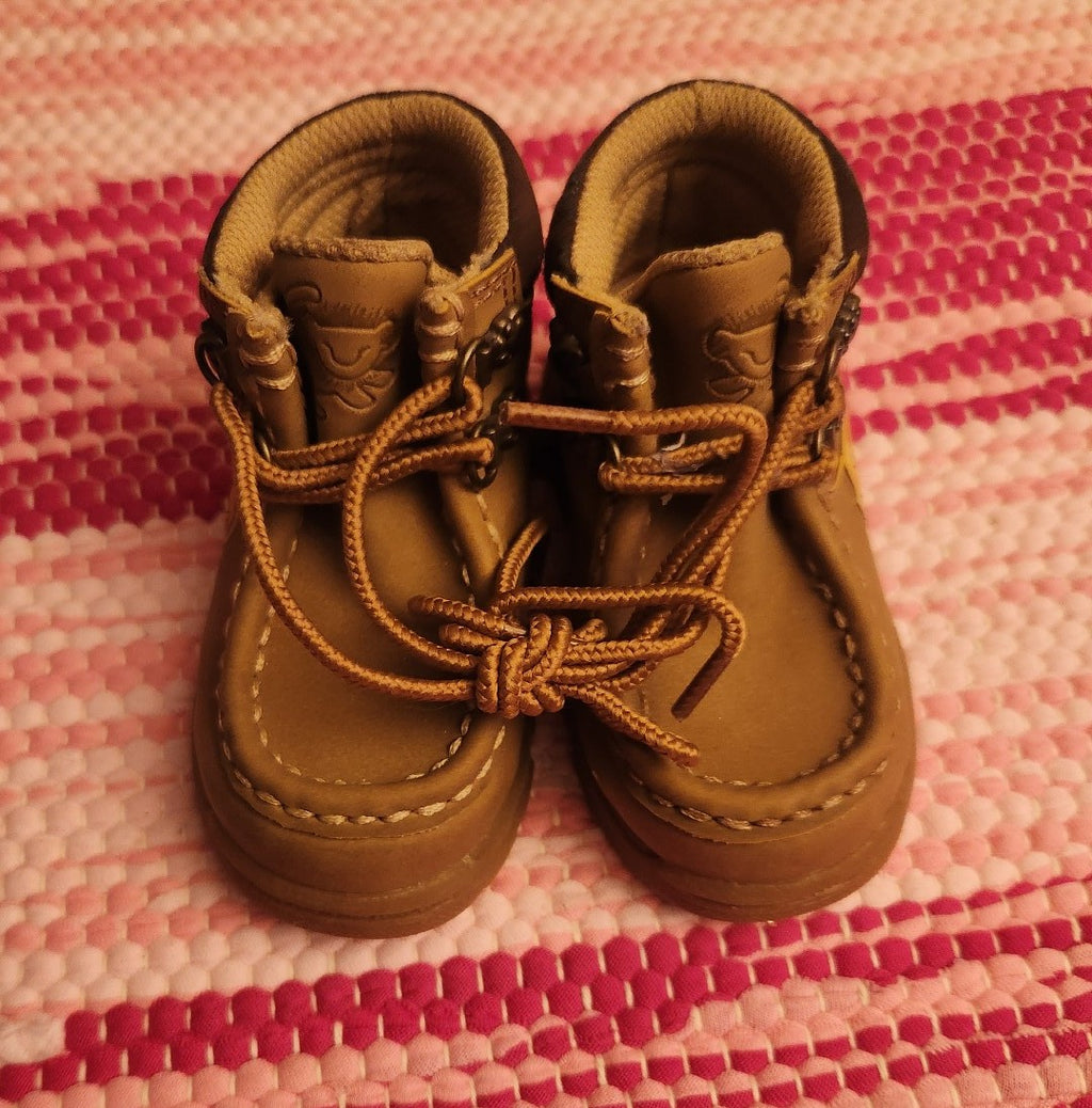 Disney Toddler Simba Lion King Lace Up Boots Size 5