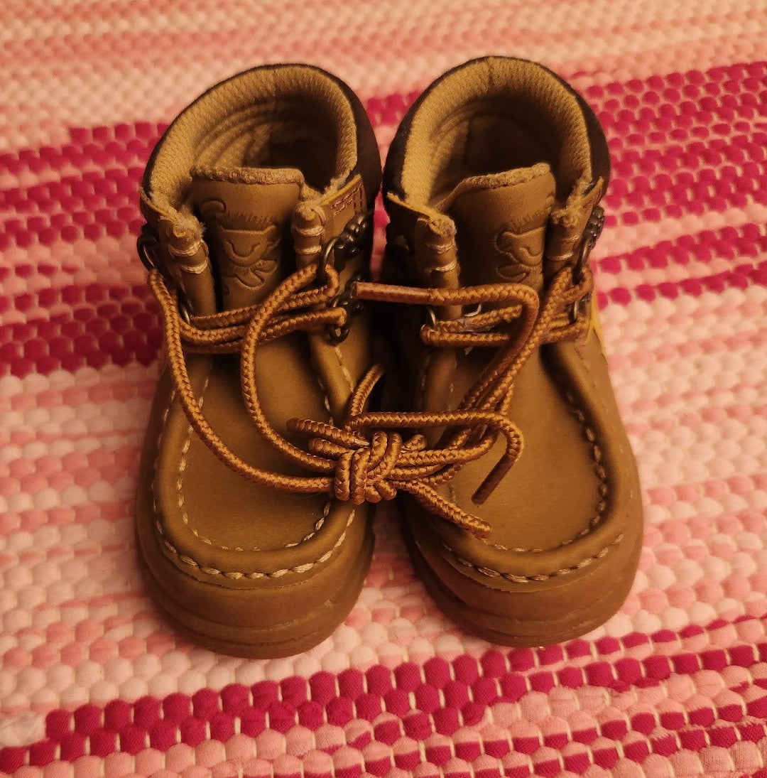 Disney Toddler Simba Lion King Lace Up Boots Size 5