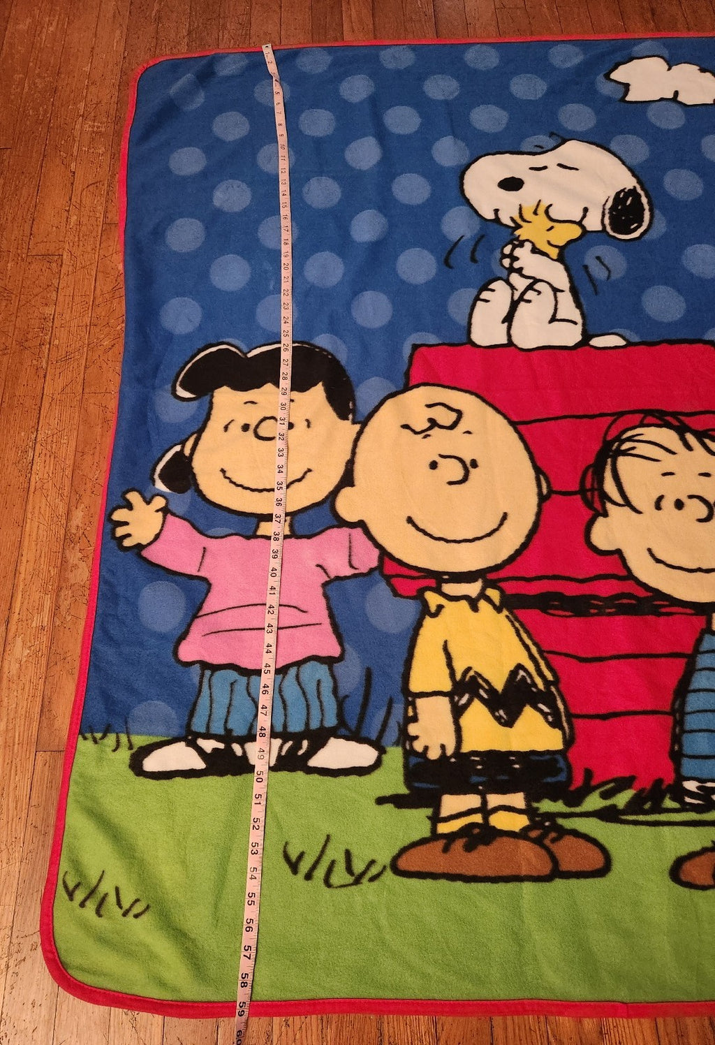 Peanuts Snoopy 65th Anniversary Throw Blanket